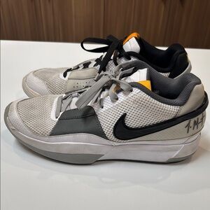 Nike Gray and Black 🏀 Shoes